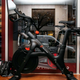 Peloton Bike in front of the Peloton Studio in New York City